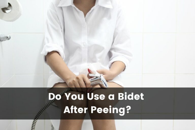Do You Use a Bidet After Peeing?