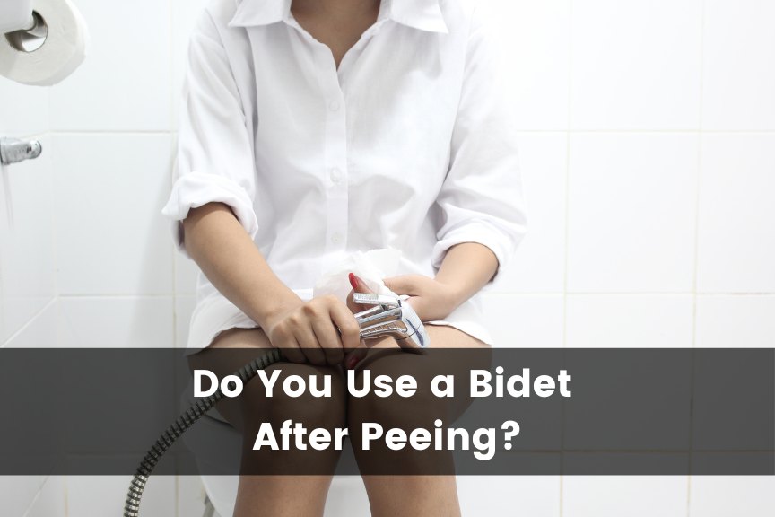 Do You Use a Bidet After Peeing