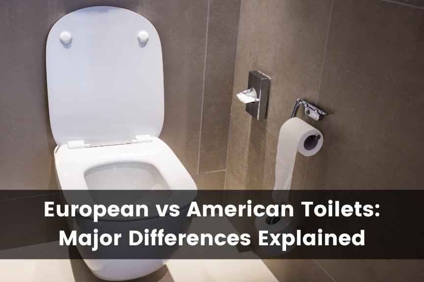 European vs American Toilets