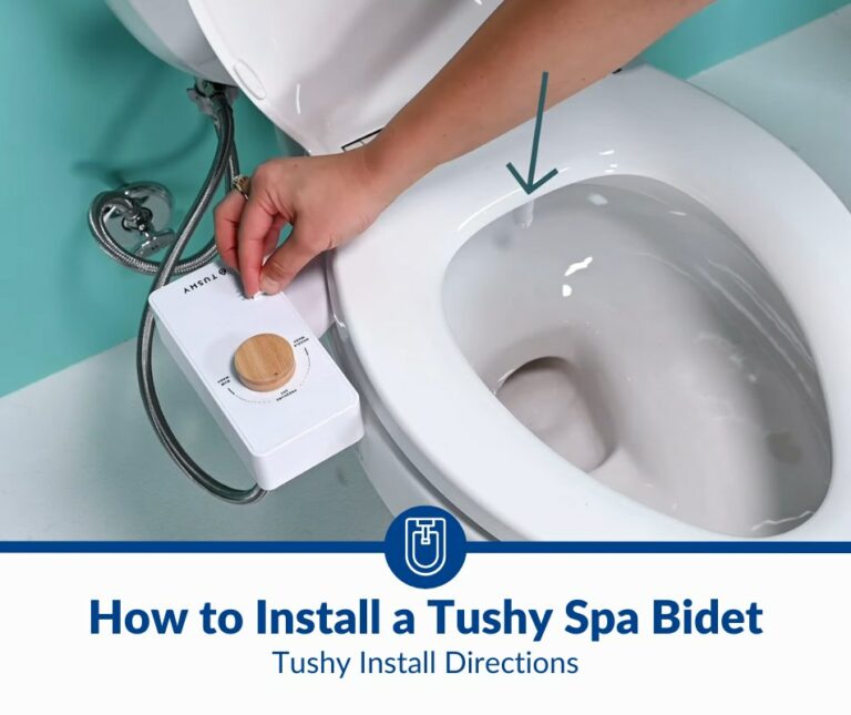 How To Install a Tushy Spa Bidet: Tushy Install Directions