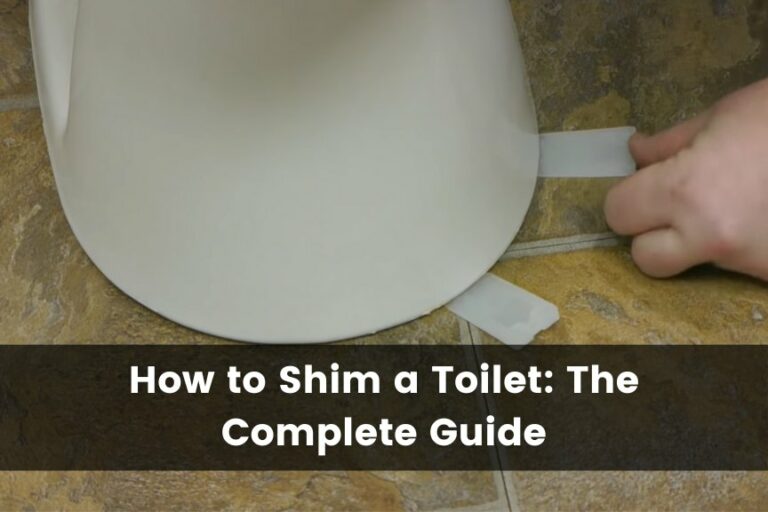 Toilet Shims: How to Shim a Toilet