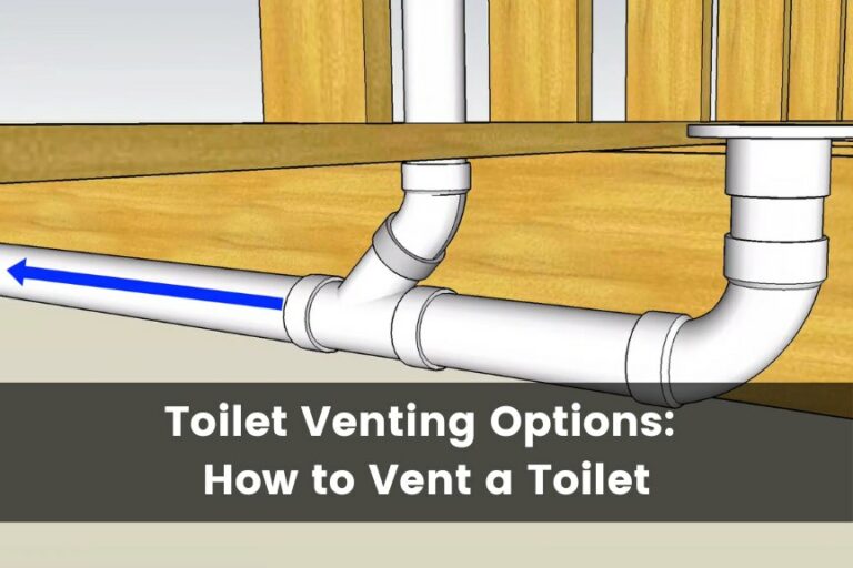 Toilet Venting Options: How To Vent a Toilet