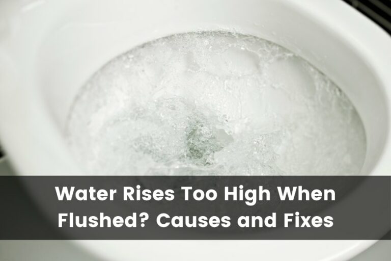 Toilet Won’t Flush? Water Rises Too High When Flushed Fixes