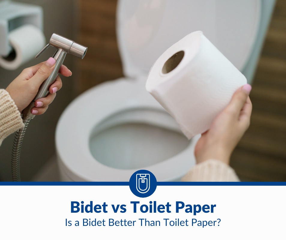 Bidet vs toilet paper