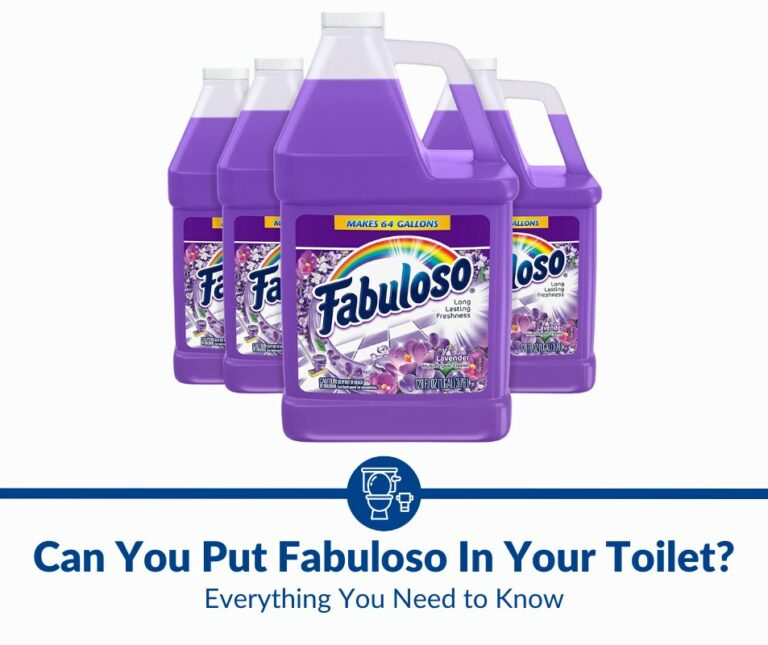 Can You Put Fabuloso in the Toilet Tank?