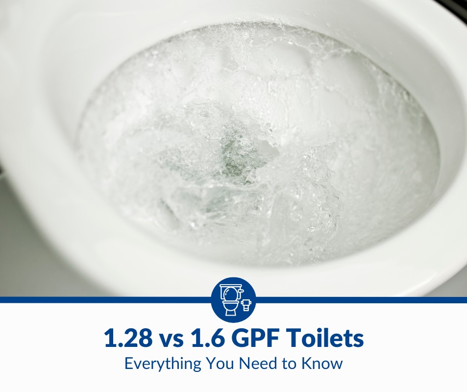 1.28 vs 1.6 gpf toilets