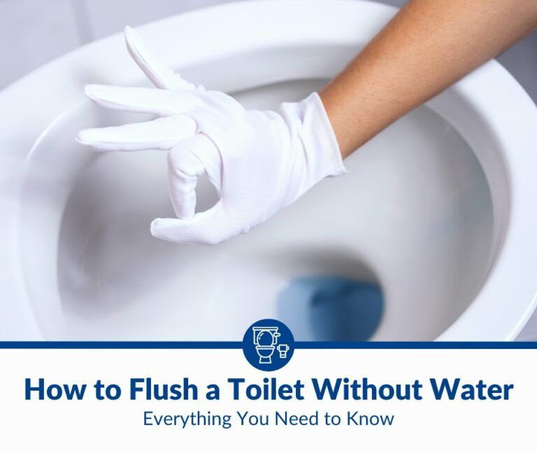 How To Flush a Toilet Without Water: The Complete Guide 
